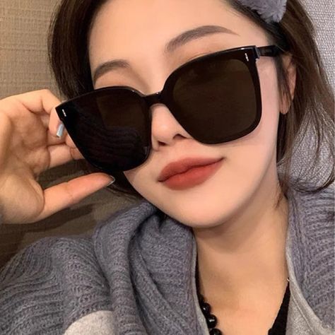 Retro Sunglasses Women, Uv400 Sunglasses, Large Face, Uv Sunglasses, Square Glasses, Large Frames, Retro Sunglasses, Sunglass Lenses, Oversized Sunglasses