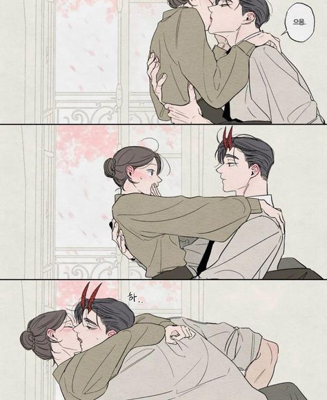 Image Couple, Couples Comics, Images Kawaii, Romantic Anime Couples, Hot Kiss, Romance Art, Romantic Manga, Manga Cute, Cute Couple Art