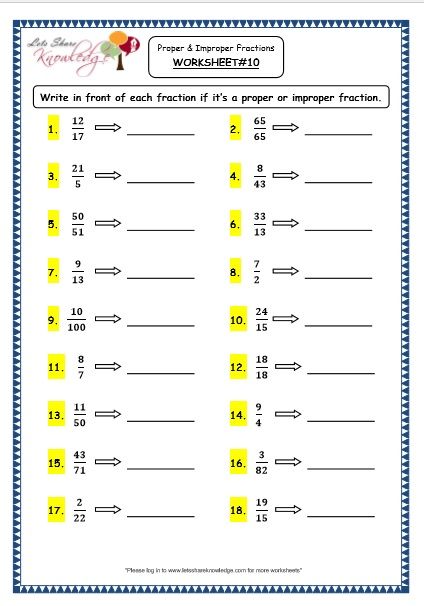 Grade 4 Maths Resources (2.1 Proper and Improper Fractions Printable Worksheets) – Lets Share Knowledge Proper And Improper Fractions Worksheets, Proper Fraction, Fraction Worksheets 3rd Grade, Fraction Worksheets Grade 4, Fractions Worksheets Grade 3, Fractions Worksheets Grade 4, Mixed Fractions Worksheets, Proper Fractions, 4th Grade Fractions