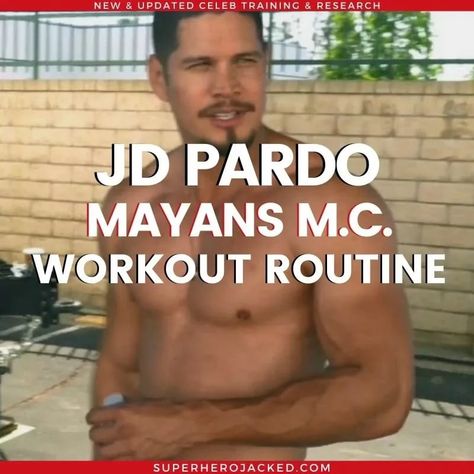 JD Pardo Workout Prison Workout Routine, Prison Workout Men, Ez Reyes, Prison Workout, Jd Pardo, Celebrity Workout Routine, Pyramid Training, Superhero Academy, Workout Men