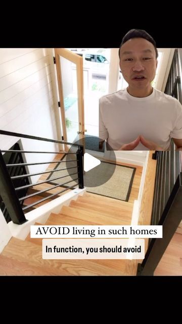 Frank Foo on Instagram: "AVOID Living in Such Homes

In Feng Shui, you should avoid living in homes where your front door opens to stairs going up, down or both. 

⬆️When the stairs are leading upwards, it causes a constant rush of energy from the upper area of the home to quickly gush out of the front door. 

⬇️When the stairs are leading downwards, the good energy that flows in from the outside of the home will continue to flow downwards and eventually circulating the energy out of your home. 

🔁When you have both kind of stairs going upwards and downwards, it is a continuation of good energy flowing out of your home. 

Unable to allow the energy to properly circulate around the home can result in financial loss and the loss of opportunities.

Unfortunately there is no way to mitigate t Stairs Up And Down, Front Door Opens To Stairs, Open Stairs, Slanted Ceiling, Feng Shui Tips, Door Opener, Go Up, Good Energy, The Energy