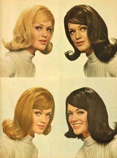 60's hair styles Different Hair Styles, 1960s Hair, 60s Hair, Jill Scott, Swinging Sixties, Different Hair, Hair Flip, Retro Hairstyles, 1960s Fashion