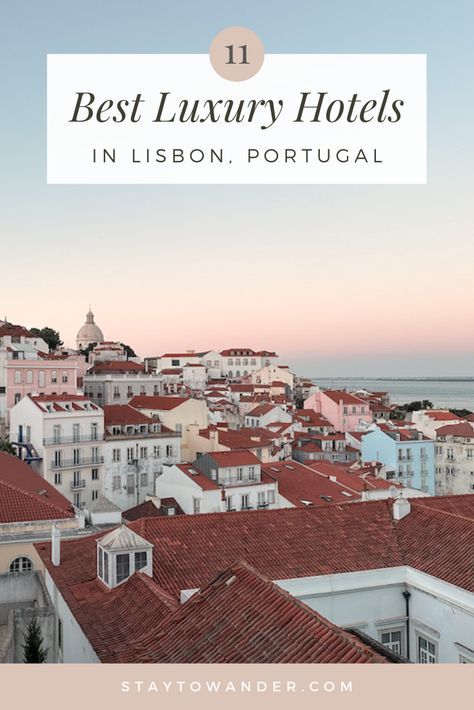 Planning a trip to Lisbon, Portugal? These are the best luxury hotels in Lisbon for an unforgettable stay! Lisbon Hotels, Lisbon Hotel, Europe Trips, Hotels Portugal, Portugal Vacation, Lagos Portugal, Portuguese Culture, Family Vacay, Unique Hotels