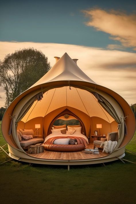 Experience glamour camping with luxury decor Morocco Interior, Glamour Camping, Glam Camping, Large Tent, Luxury Glamping, Eco Lodge, Camping Glamping, Backyard Fun, Garden Structures