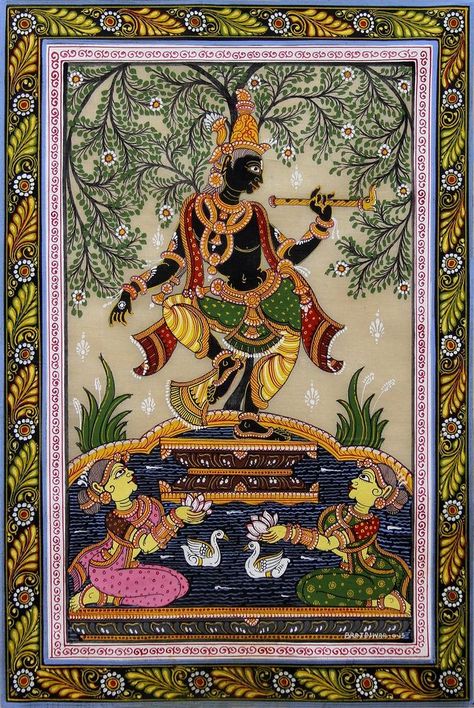 Kalighat Paintings Folk, Odisha Pattachitra, Odisha Art, Patachitra Paintings, Kalighat Paintings, Relief Painting, Indian Traditional Paintings, Painting On Silk, Kalamkari Painting