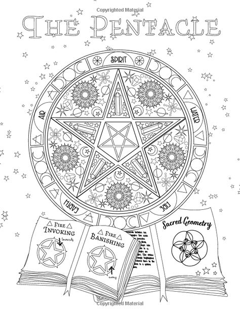 Coloring Book of Shadows: Amy Cesari: 9781539502630: Amazon.com: Books Pagan Coloring Pages Book Of Shadows Free Printable, Amy Cesari Coloring Pages, Amy Cesari, Coloring Book Of Shadows, Witchcraft Coloring Pages, Shadow And Amy, Witch Coloring Pages, Grimoire Book, Book Of Shadow