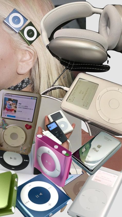 2000s Ipod Aesthetic, Ipod Aesthetic Old, Ipod Nano Aesthetic, Ipod Shuffle Aesthetic, Ipod Classic Aesthetic, Ipod Aesthetic, Ipod Shuffle, Mp3 Aesthetic, Ipod Aesthetics