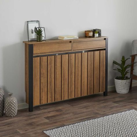 Slatted Shelves, Flat Panel Radiators, Black Radiators, Plywood Cabinets, Radiator Cover, Drawer Shelves, Living Room Cabinets, Traditional Modern, Cover Black