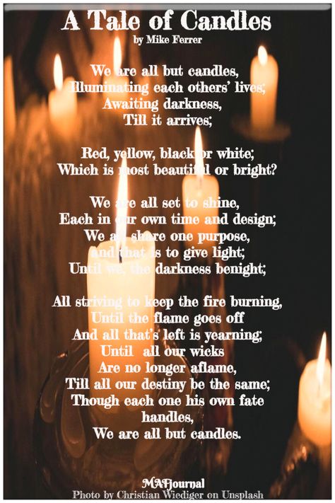 Four Candles Poem, Candlelight Quotes, High Flame Candle Meaning, Candle Flame Readings, Quotes About Candles Inspiration, Poetry For Kids, Nurse Stuff, Good Life Quotes, Candle Making