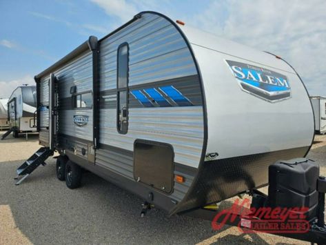 Used 2021 Forest River Rv Salem 22RBS For Sale in Albertville, MN - 5027870910 - RV Trader Rv Lake Lot Ideas, Marsh And Sea Rv, Destination Rv Trailers, Forest River Salem Travel Trailer, Rv Travel Trailers, Rv Routes U.s. States, Forest River Rv, Rv Trader, Used Rvs