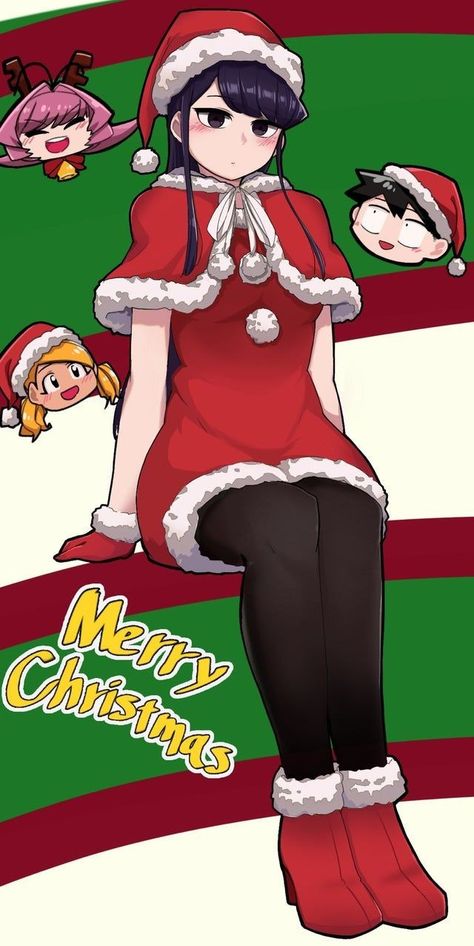 Komi Shouko, Komi-san Wa Komyushou Desu, Gamers Anime, Anime City, Anime Christmas, Komi San, Naruto Girls, Anime Wall Art, Metroid