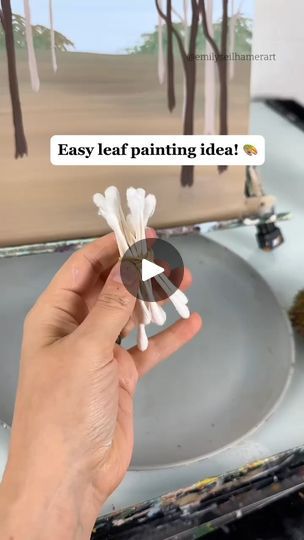 14K views · 254 reactions | [clip] EASY fall leaf painting technique for beginners 🎨🍂 #paintingtips #tipsandtricks #howto #easypainting | Emily Seilhamer Art | Emily Seilhamer Art · Original audio Easy Fall Paintings For Beginners Step By Step, Fall Leaves Painting Acrylic, Fall Foliage Painting Easy, How To Paint Fall Leaves Acrylic, Fall Leaf Painting Acrylic, Step By Step Painting Fall Easy, Creative Arts Therapy, Acrylic Art Projects, Watercolor Paintings Easy