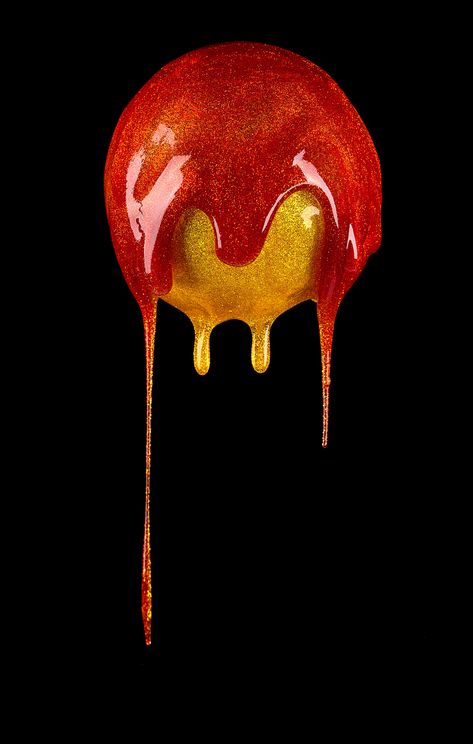 Paint Drip Design, Dripping Paint Art, Objects Photography, Dripping Paint, Aesthetic Objects, Drip Art, Drip Design, Melted Plastic, Object Photography