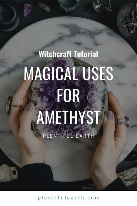 Magical Properties of Amethyst | Amethyst Materia Magicka » Plentiful Earth Amethyst Spells, Dream Amethyst Meaning, Magical Properties Of Amethyst, Spiritual Amethyst Crystals, Spiritual Amethyst Gemstones With Natural Stones, Mystical Amethyst Crystals For Meditation, Happiness Spell, Psychic Dreams, Gem Water