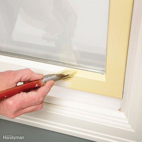 Can You Paint Vinyl Windows? Paint Vinyl Windows, Paint Vinyl, Vinyl Windows, Leaky Faucet, Painted Vinyl, Painting Contractors, Storing Paint, Family Handyman, Window Vinyl