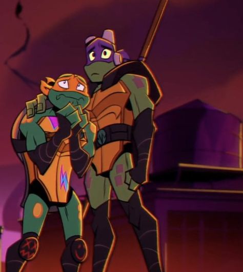 Cute Donnie and Mikey!!! Mutant Ninja, Teenage Mutant, Teenage Mutant Ninja Turtles, Teenage Mutant Ninja, Ninja Turtles, Turtles, Tumblr, On Twitter, Memes