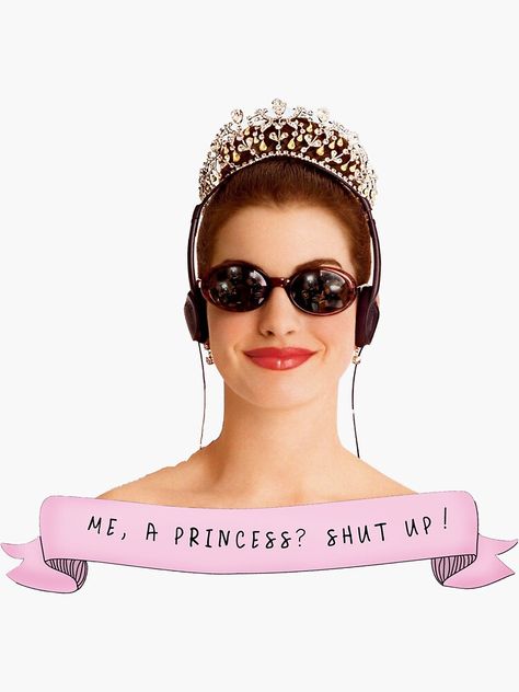 Me a princess. A sticker by maryburchill. #princess #sticker . #Princess_Sticker #Princess_Diaries #A_Princess #For_Sale Dg Letters, Princess Sticker, Sticker Chart, Diary Covers, London Aesthetic, Stickers Design, Creative Shot, Princess Diaries, Charts For Kids