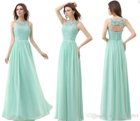 Mint Green Chiffon Cheap Bridesmaid Dresses Jewel Neck A Line Vintage Formal Maid Of Honor Gowns Bridesmaid Dresses Chiffon Bridesmaid Dresses Colors From Crystaldress2013, $87.44| Dhgate.Com Vestidos Color Verde, Mint Bridesmaid Dresses Long, Mint Prom Dresses, Long Green Bridesmaid Dresses, Color Verde Agua, Mint Bridesmaid, Mint Bridesmaid Dresses, Teal Bridesmaid Dresses, Wrap Dress Bridesmaid