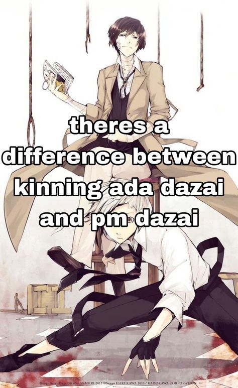 Dazai Pm Manga, Soukoku Dark Era, Bsd Dark Era, Dark Era Dazai, Dazai Kin, Pm Dazai, Dazai Kinnie, Bsd Silly, Anime Whispers