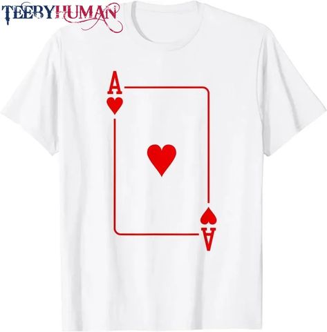 Card Outfit, Team Outfits, Typographic Poster Design, Hearts Playing Cards, Ace Of Hearts, Player Card, Branding Ideas, Typographic Poster, Swim Team