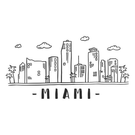 Miami sky scraper cloud skyline sticker #AD , #AFFILIATE, #Sponsored, #scraper, #sticker, #skyline, #sky Sticker Images, Drawing Sky, Miami Skyline, Insta Highlights, Sticker Png, Mo Design, Travel Locations, Business Center, Educational Projects