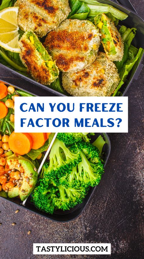 how to store factor meals | factor meals frozen | keto dinner recipes | healthy lunch ideas | dinner ideas | breakfast ideas | easy healthy dinner recipes Diy Factor Meals, Freezing Meals Tips, Factor Meals Recipes, Healthy Frozen Meals Store Bought, Preparing Frozen Meals, Best Frozen Meals Post Partum, Factor Meals, Healthiest Frozen Meals To Buy, Breakfast Ideas Easy Healthy