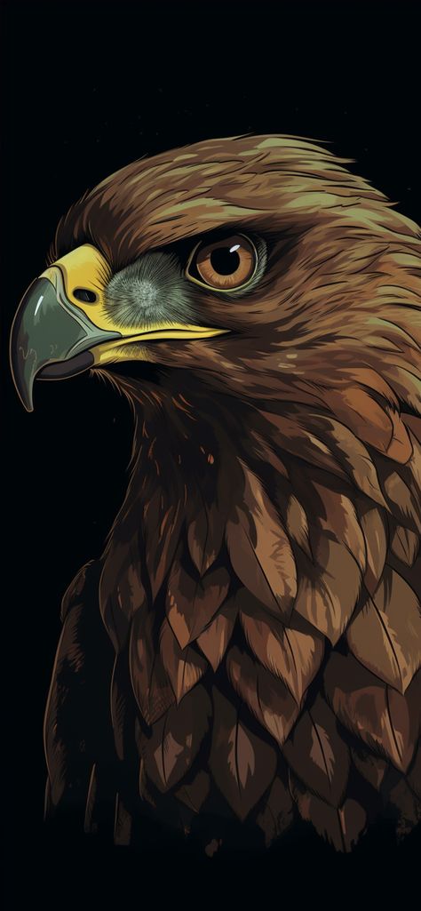 Hawk Black Wallpapers - Hawk Aesthetic Wallpapers for iPhone 4k Hawk Wallpaper, Hawk Aesthetic, Anushka Wallpapers, Eagle Drawing, Eagle Images, Eagle Painting, Black Wallpapers, Eagle Wallpaper, Logo Game