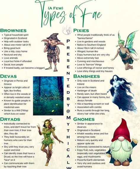 Tips For Working With The Fae, Draconic Witchcraft, Irish Paganism, Fairies Facts, Fairy Folklore, Magical Creatures Mythology, Witchy Notebook, Irish Magic, Fae Creatures