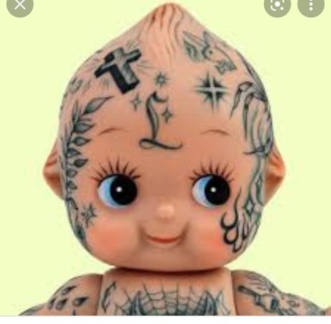 Kewpie Tattoo, Baby Tattoo, Tattoo Design, Tattoos, Design