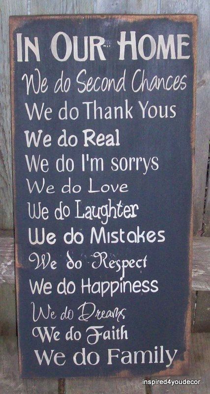 A new take on Home Rules. Respect Each Other, This Is Your Life, In This House We, In This House, Family Values, Wiper Blades, I Am Grateful, Sign Quotes, My Dream