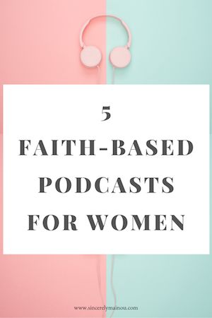 Christian podcast for women. Encouraging podcasts for women of faith. This post shares 5 faith-based podcasts for women.  #podcast #personalgrowth Christian Fitness Motivation, Podcasts For Women, Podcast For Women, Christian Podcasts, Motivational Podcasts, Christian Movies, Christian Resources, Commute To Work, Women Of Faith