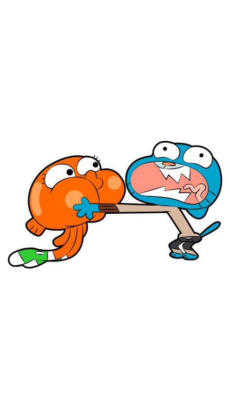 Gumball And Darwin Painting Canvas, Gumball And Darwin Sketch, Gumball And Darwin Painting, Amazing World Of Gumball Painting Canvas, Gumball And Darwin Tattoo, Gumball And Darwin Drawing, Darwin Y Gumball, Amazing World Of Gumball Tattoo, Gumball Cosplay