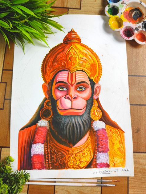 Harry Styles Drawing, Canvas Art Painting Abstract, Cat Portrait Painting, Vw Art, Flamingo Painting, Color Drawing Art, Pencil Sketch Images, Hanuman Photos, Hanuman Ji