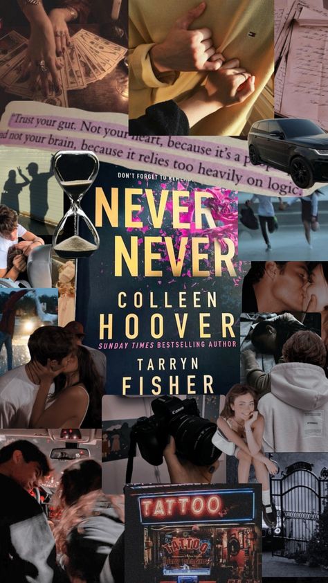 Never Never - Colleen Hoover #nevernever #colleenhooverbooks Best Wattpad Books, Romance Book Covers Art, Books Romance Novels, Book Reading Journal, Romance Series Books, Never Never, Colleen Hoover Books, Romance Books Quotes, Good Romance Books