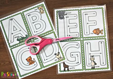 Free printable alphabet tracing cards Alphabet Tracing Cards Printables Free, Alphabet Tracing Printables, Tracing Alphabet Letters, Tracing Letters Preschool, Free Alphabet Printables, Abc Tracing, Small Alphabets, Letter Flashcards, Alphabet Letter Crafts