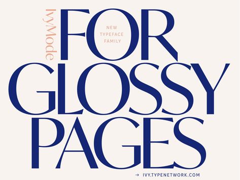 Ivymode Font Ivyfoundry2 by Ivy Foundry Mrs Eaves Font, Ivy Design Illustration, Ivy Presto Font, Ivy Prints, Aged Ivy Vintage, Type Specimen, Vintage Typography, Font Types, Typography Letters