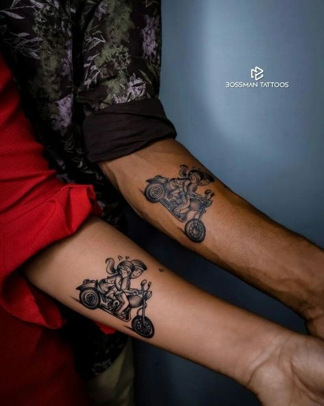 Best Husband And Wife Tattoo Husband Wife Tattoos Couple Tat Marriage, Husband Tattoo Ideas, Wife And Husband Tattoo, Couple Hand Tattoos, Wife Tattoo Ideas, Matching Husband And Wife Tattoos, Tattoos Country, Couple Butterfly, Matching Quote Tattoos