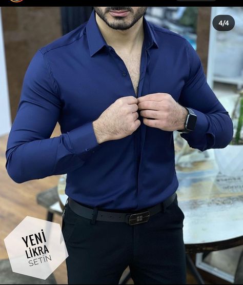 Blue Tshirt Outfit, Blue Shirt Outfit Men, Casual Oufits, Cool Shirts For Men, Stylish Shirts Men, Mens Business Casual Outfits, Shirt Outfit Men, White Jeans Men, Formal Men Outfit