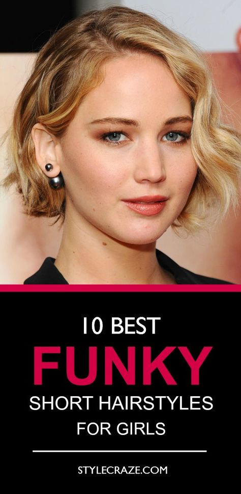 You know what you need to pull off a quirky and edgy style? It’s hair, right? Quirky Short Hairstyles, Edgy Professional Hair, Quirky Haircut, Rock Chic Hairstyles, Ear Length Hair, Quirky Hairstyles, Intricate Braids, Hipster Haircut, Short Wavy Haircuts