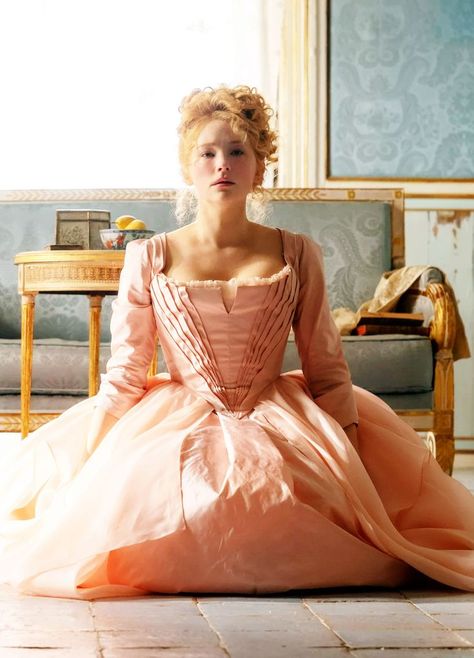 Cyrano Aesthetic, Cyrano Costumes, Vanity Fair Movie, 1700 Dress, 1700 Dresses, Haley Bennett, Best Costume Design, Rococo Fashion, Period Pieces