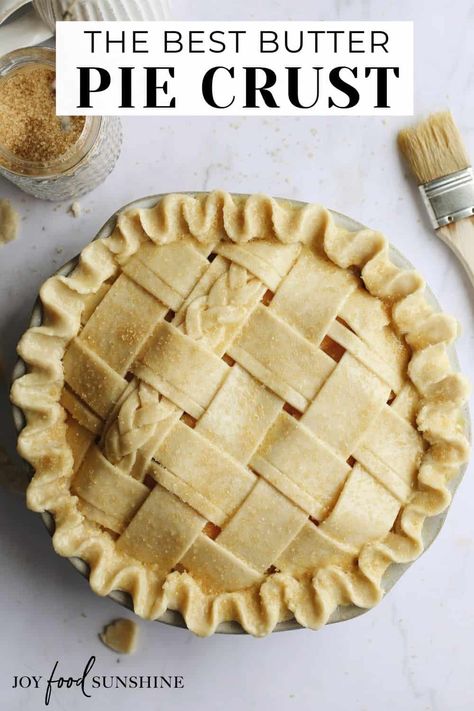 Butter Only Pie Crust, Apple Pie Recipe With Homemade Crust, Apple Pie With Butter Crust, Pie Crust Recipe By Hand, The Best Homemade Pie Crust, Two Crust Pie Recipes, Best Ever Pie Crust Recipe, Pie Crust Butter Only, Two Crust Pie Crust Recipe