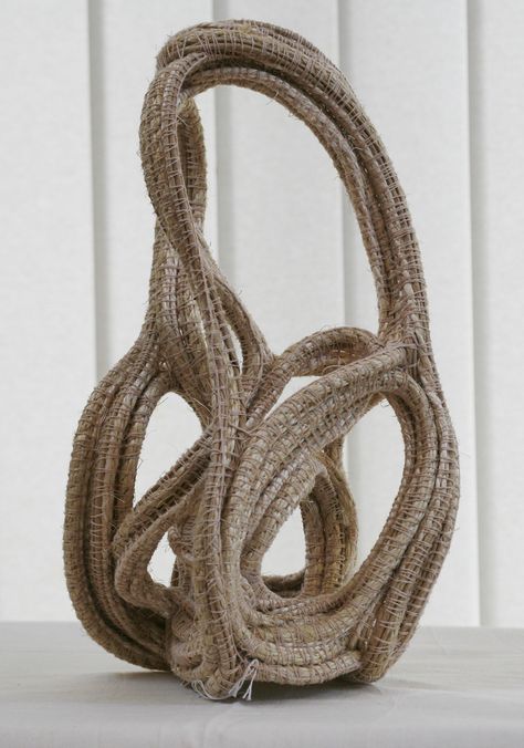 Judy Tadmans Rope Sculptures. Rope Sculpture, Rope Projects, Fiber Sculpture, Weekly Inspiration, Textile Sculpture, Rope Design, Sculpture Installation, Weaving Art, Design Lab