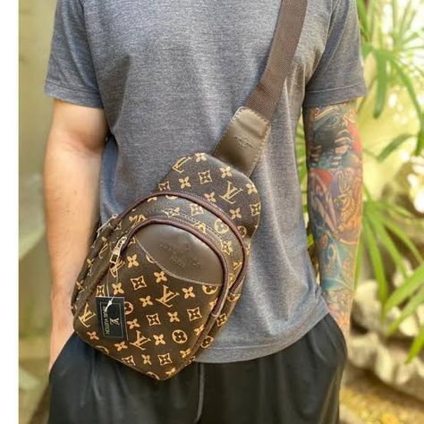 Leather Bag Design, Bag Design, Galaxy Wallpaper, Sling Bag, Louis Vuitton Monogram, Leather Bag, Bags Designer, Monogram, Louis Vuitton