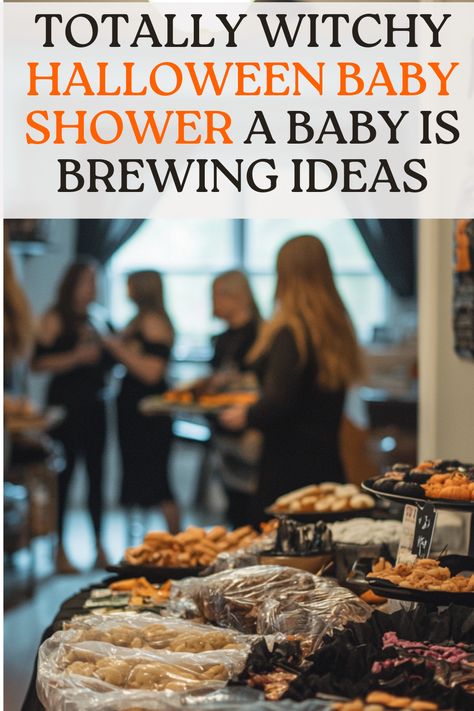 Get ready to brew up some fun with a Halloween baby shower A Baby Is Brewing theme! 🧙‍♀️ These witchy ideas are perfect for a magical and spooky celebration. 🎃 From cauldron cakes to broomstick favors, your guests will be enchanted by the playful details! Baby Is Brewing Shower Ideas Halloween, Witchy Baby Shower Ideas, A Baby Is Brewing Baby Shower Ideas, Baby Is Brewing Shower Ideas, Halloween Baby Shower Favors, Halloween Themed Baby Shower Ideas, Cauldron Cakes, Witchy Ideas, Baby Shower Theme Ideas