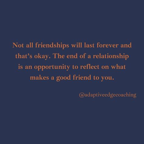 Adaptive Edge Coaching on Instagram: “We have all lost and gained friendships throughout our lives. Mourning a friendship can be difficult, but it’s helpful to remember what…” Lost A Friendship Quotes, End Of A Friendship, Lost Friendship Quotes, Losing Friendship Quotes, Friendship Loss, Lost Friendships, Broken Friendships, Meaningful Friendship Quotes, Fake Friendship Quotes