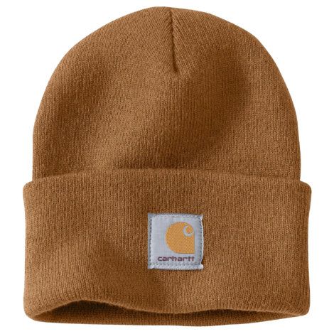 Bonnet Carhartt, Carhartt Hat, Carhartt Beanie, Workwear Essentials, Watch Cap, Carhartt Women, Cuffed Beanie, Mens Beanie, Men's Knit