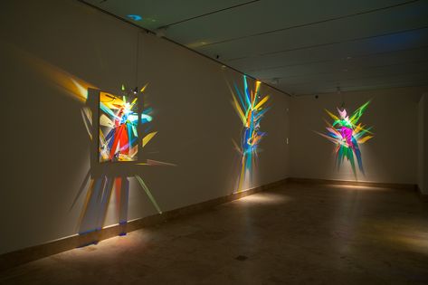 Lighting Exhibition, Lightbox Art Installation, Light Art Exhibition, Light Instalation Art, Lighting Sculpture Installation, Lightbox Art, Museum Lighting, Circular Art, Neon Museum