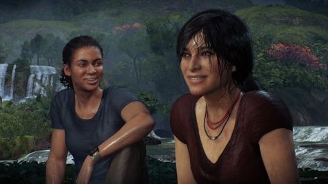 Nadine and Chloe, "Uncharted: The Lost Legacy" #Chlodine Uncharted Chloe And Nadine, Chloe And Nadine, Chloe Uncharted, Uncharted Lost Legacy, Chloe Frazer, Uncharted Game, Uncharted Series, Uncharted 4, Nathan Drake