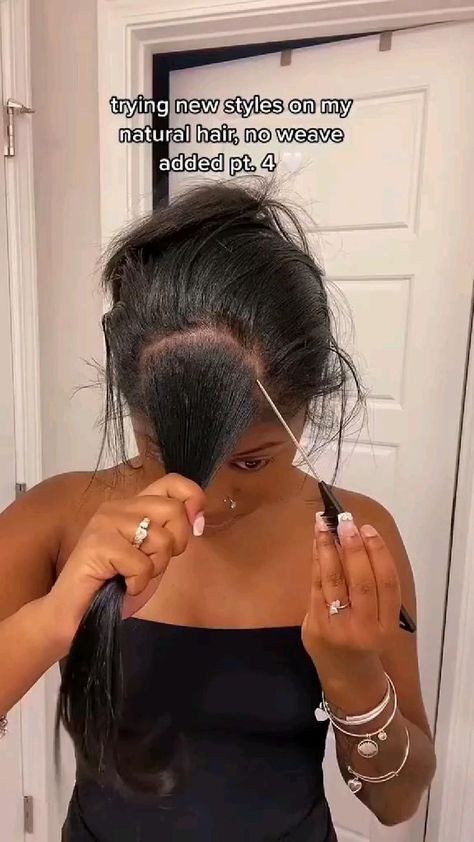 IG @thaailinn in 2022 | Natural hair styles, Natural hair updo, Hair styles Hairstyle Natural Hair, Hair Styles Cute, Updo Hair Styles, Styles Natural Hair, Hair Styles Natural, Pressed Natural Hair, Silk Press Natural Hair, Sleek Ponytail Hairstyles, Yay Or Nay