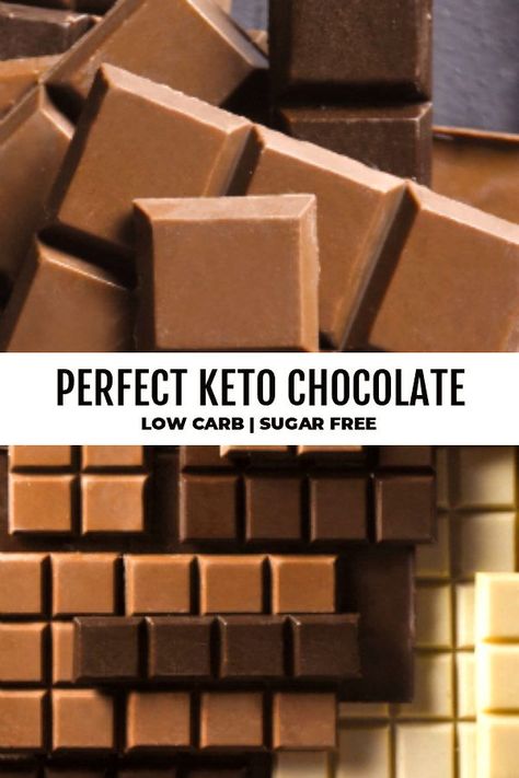 Keto Milk Chocolate Recipe, Keto Chocolate Bars, Things You Need To Buy, Keto Burrito, Sugar Free Recipe, Low Carb Candy, Keto Eating, Keto Candy, Making Chocolate